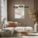 MiLagro LAMPA WISZĄCA RONDO NERO 36W LED ML354
