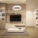 MiLagro ML405 lampa RING LED eleganckie oświetlenie