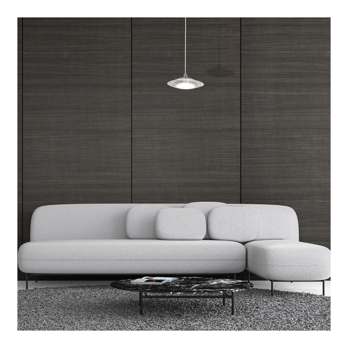 MiLagro LAMPA WISZĄCA ELLIPSE 5W LED ML411