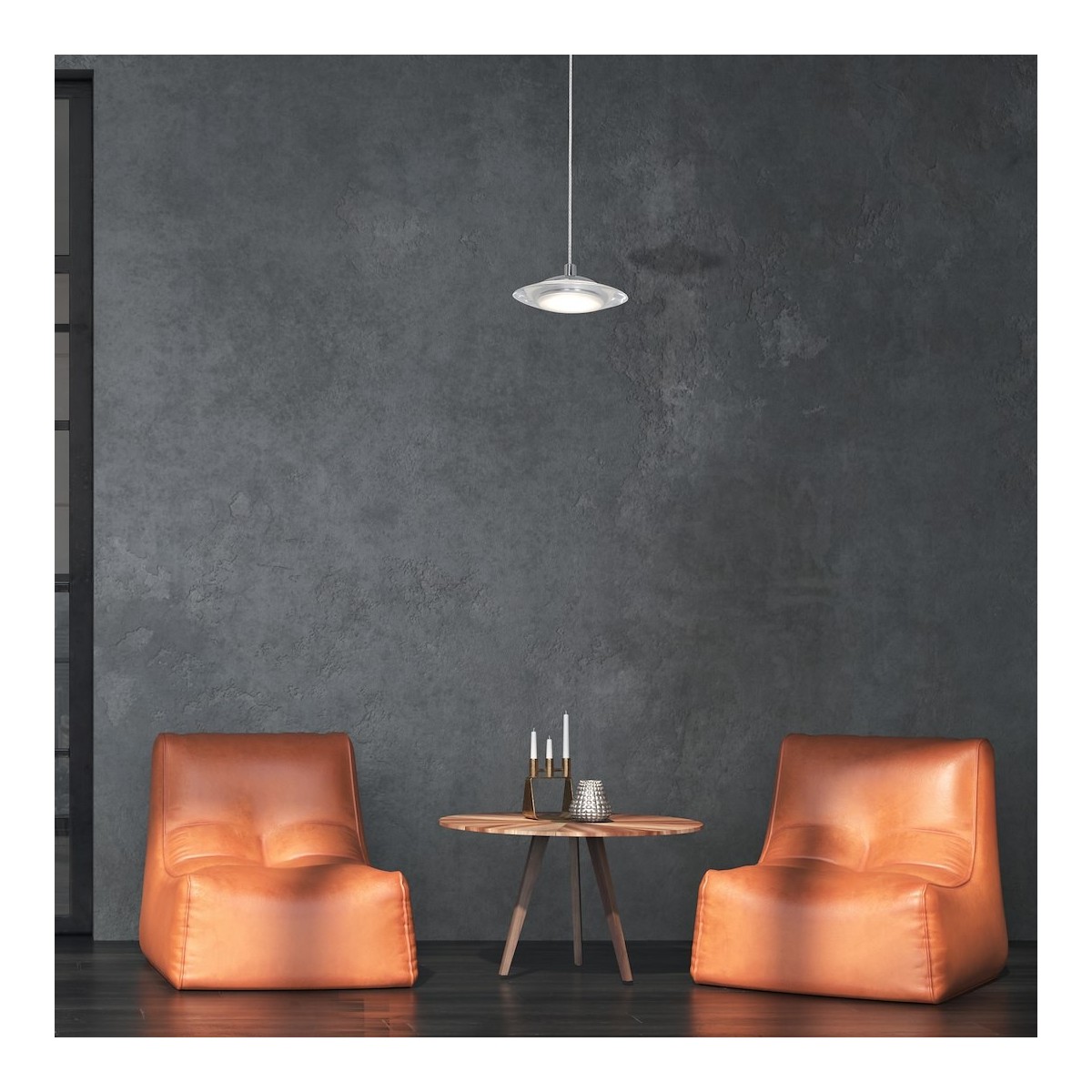 MiLagro LAMPA WISZĄCA ELLIPSE 5W LED ML411
