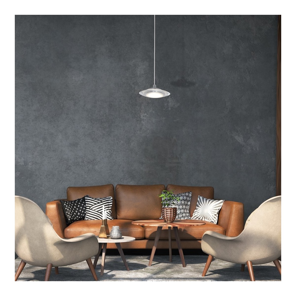 MiLagro LAMPA WISZĄCA ELLIPSE 5W LED ML411