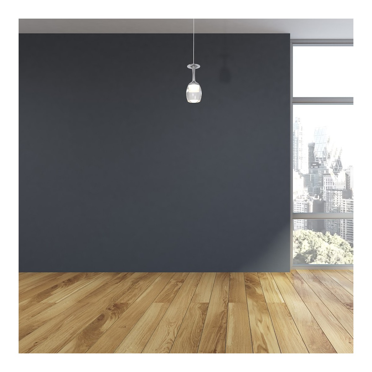 MiLagro LAMPA WISZĄCA COPPA 1x5W LED ML436