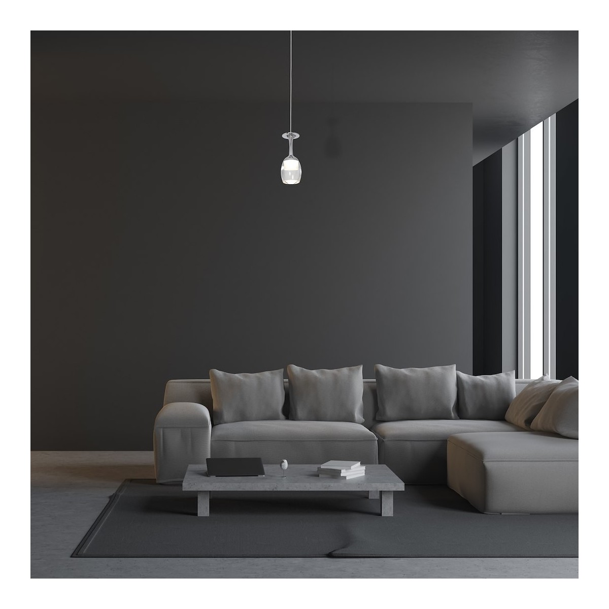 MiLagro ML436 lampa COPPA LED wyjątkowe oświetlenie
