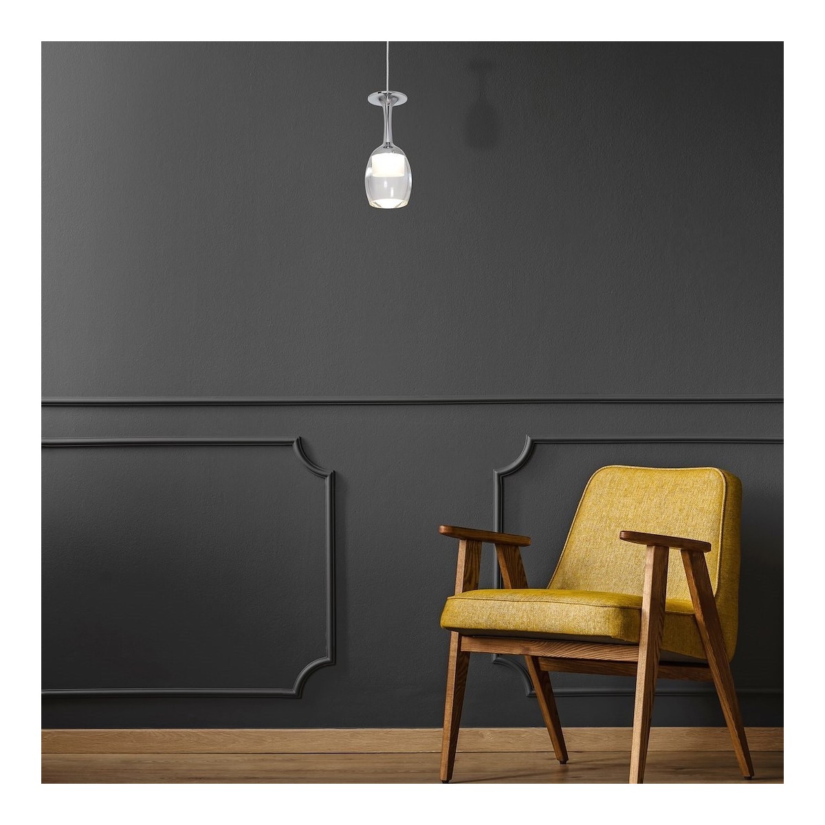 MiLagro LAMPA WISZĄCA COPPA 1x5W LED ML436