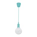 MiLagro LAMPA WISZĄCA BUBBLE TURQUOISE 5W E14 LED ML459