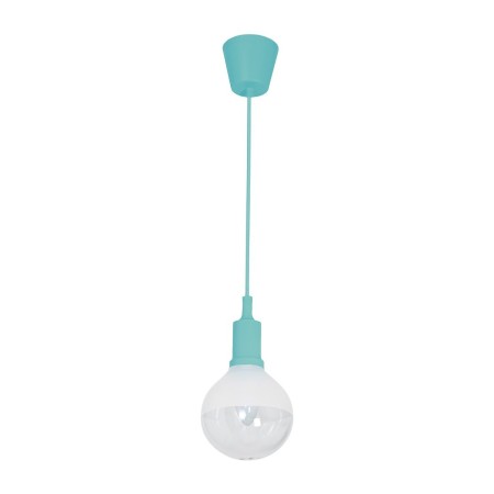 MiLagro LAMPA WISZĄCA BUBBLE TURQUOISE 5W E14 LED ML459