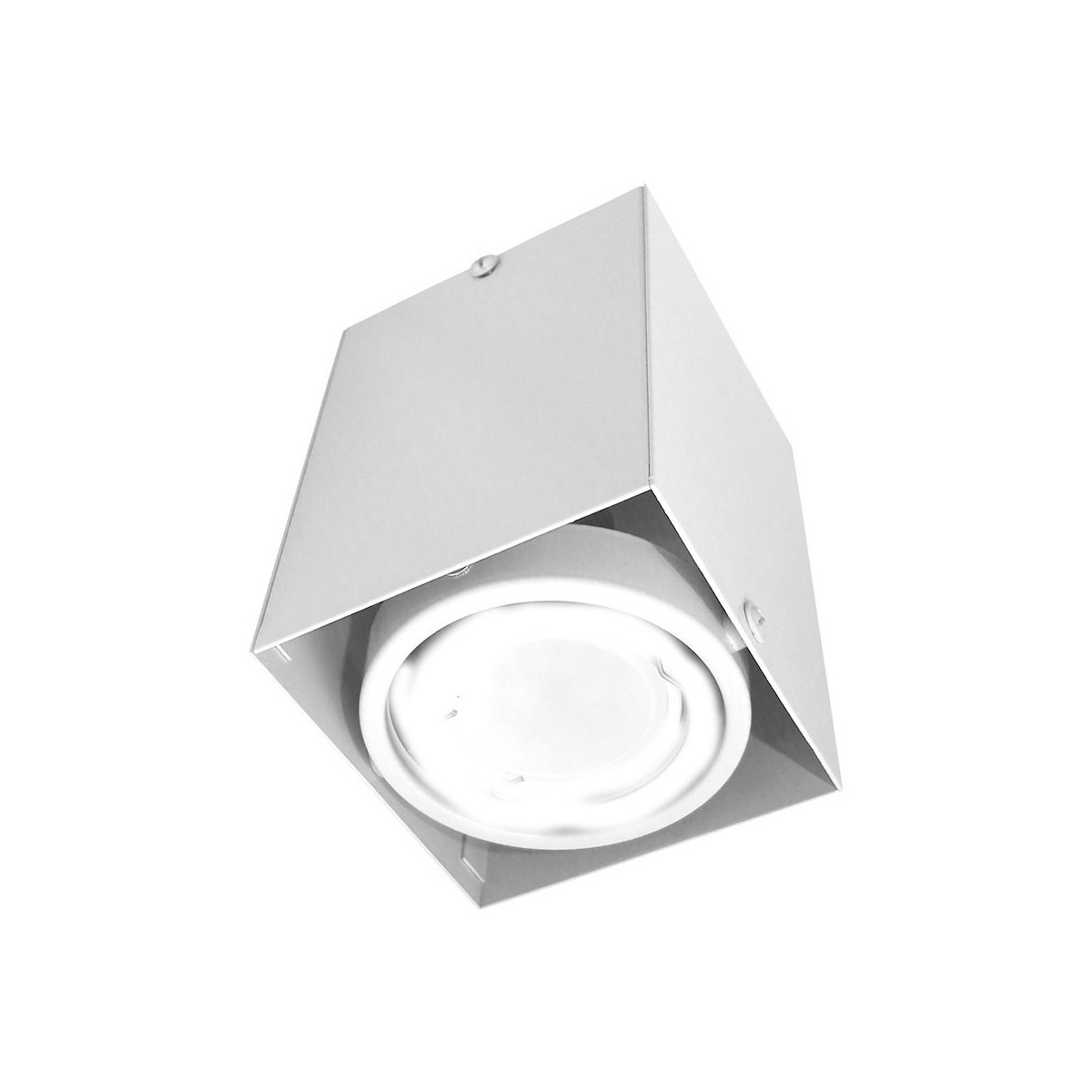 MiLagro Lampa Sufitowa Blocco Biały 1x7W GU10 Led ML476