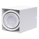 MiLagro Lampa Sufitowa Blocco Biały 1x7W GU10 Led ML476