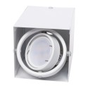 MiLagro Lampa Sufitowa Blocco Biały 1x7W GU10 Led ML476