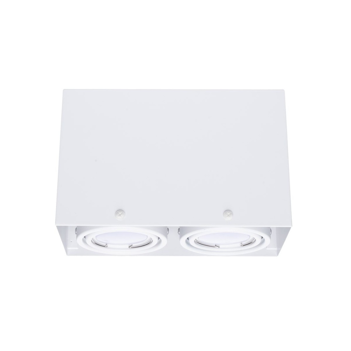 MiLagro Lampa Sufitowa Blocco Biały 2x7W GU10 Led ML478