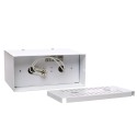 MiLagro Lampa Sufitowa Blocco Biały 2x7W GU10 Led ML478