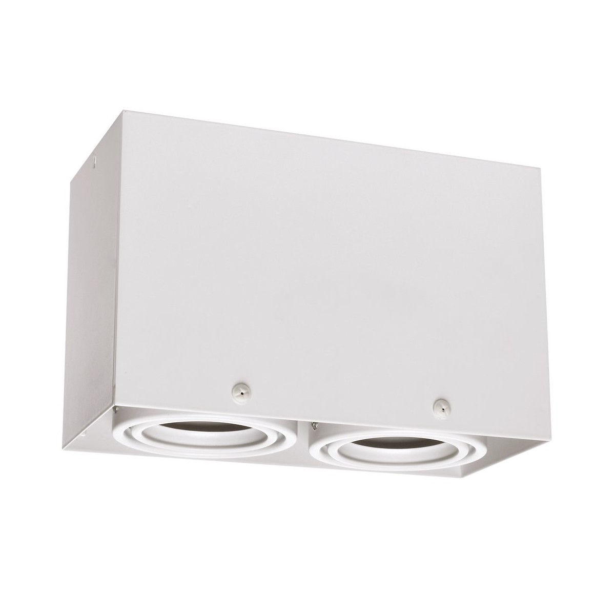 MiLagro Lampa Sufitowa Blocco Biały 2x7W GU10 Led ML478