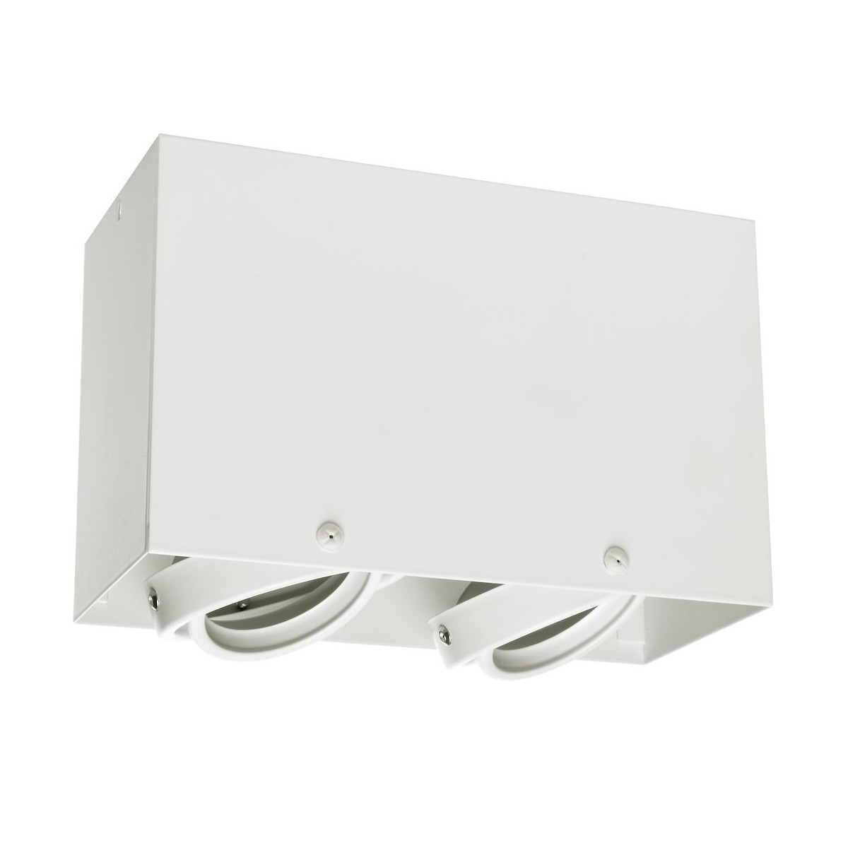 MiLagro Lampa Sufitowa Blocco Biały 2x7W GU10 Led ML478