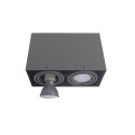 MiLagro LAMPA SUFITOWA BLOCCO SZARY 2x7W GU10 LED ML843