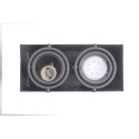 MiLagro LAMPA SUFITOWA BLOCCO SZARY 2x7W GU10 LED ML843