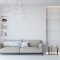 MiLagro Lampa wisząca Nix Biały 50W LED ML514