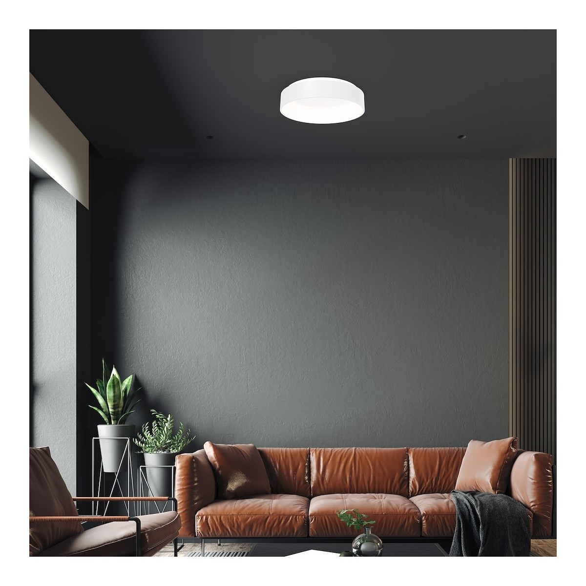MiLagro Plafon OHIO 40W LED 3000K-4000K O450mm ML232