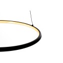 MiLagro LAMPA WISZĄCA ORION BLACK  22W LED ML507