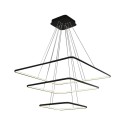 MiLagro LAMPA WISZĄCA NIX BLACK 117W LED ML519
