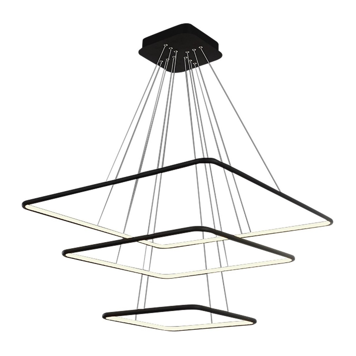 MiLagro LAMPA WISZĄCA NIX BLACK 117W LED ML519