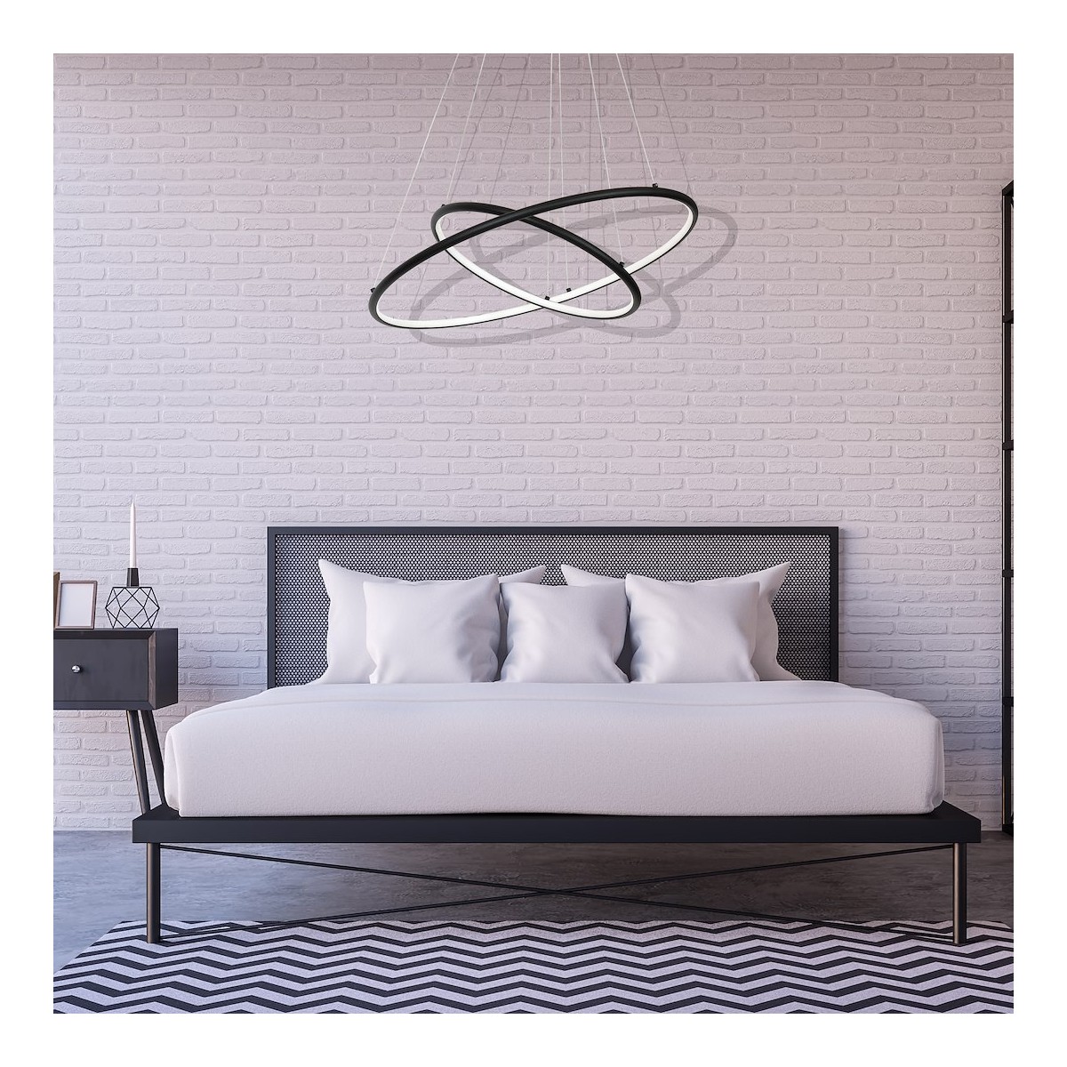 MiLagro ML508 ORION BLACK stylowe oświetlenie