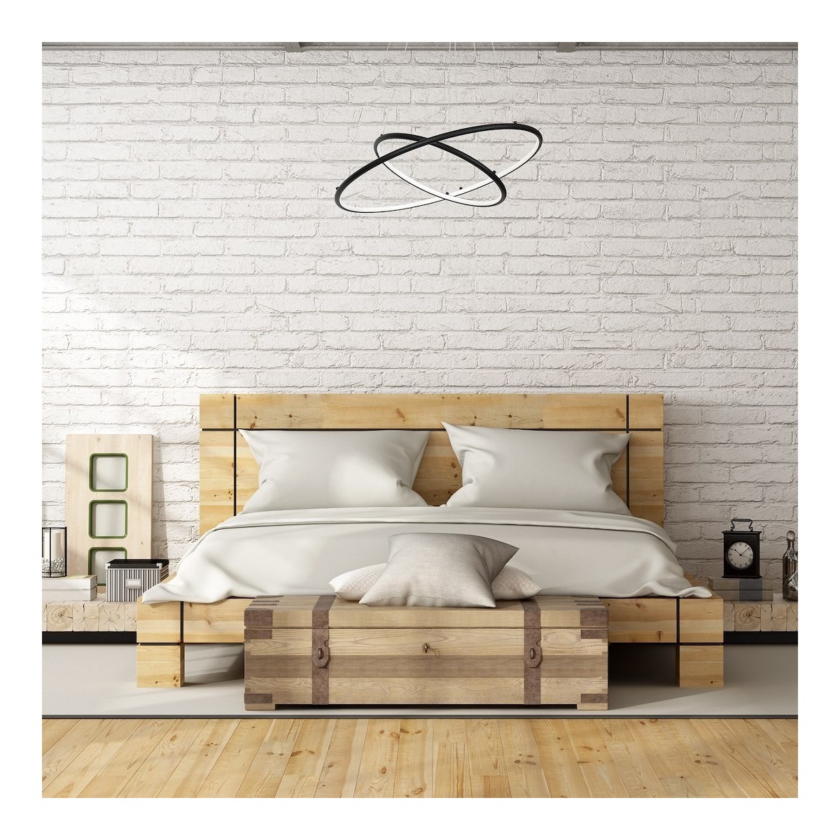 MiLagro ML508 ORION BLACK stylowe oświetlenie