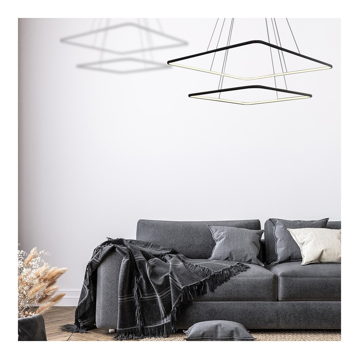 MiLagro ML518 NIX BLACK LED eleganckie oświetlenie