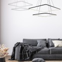 MiLagro LAMPA WISZĄCA NIX BLACK 50W LED ML518