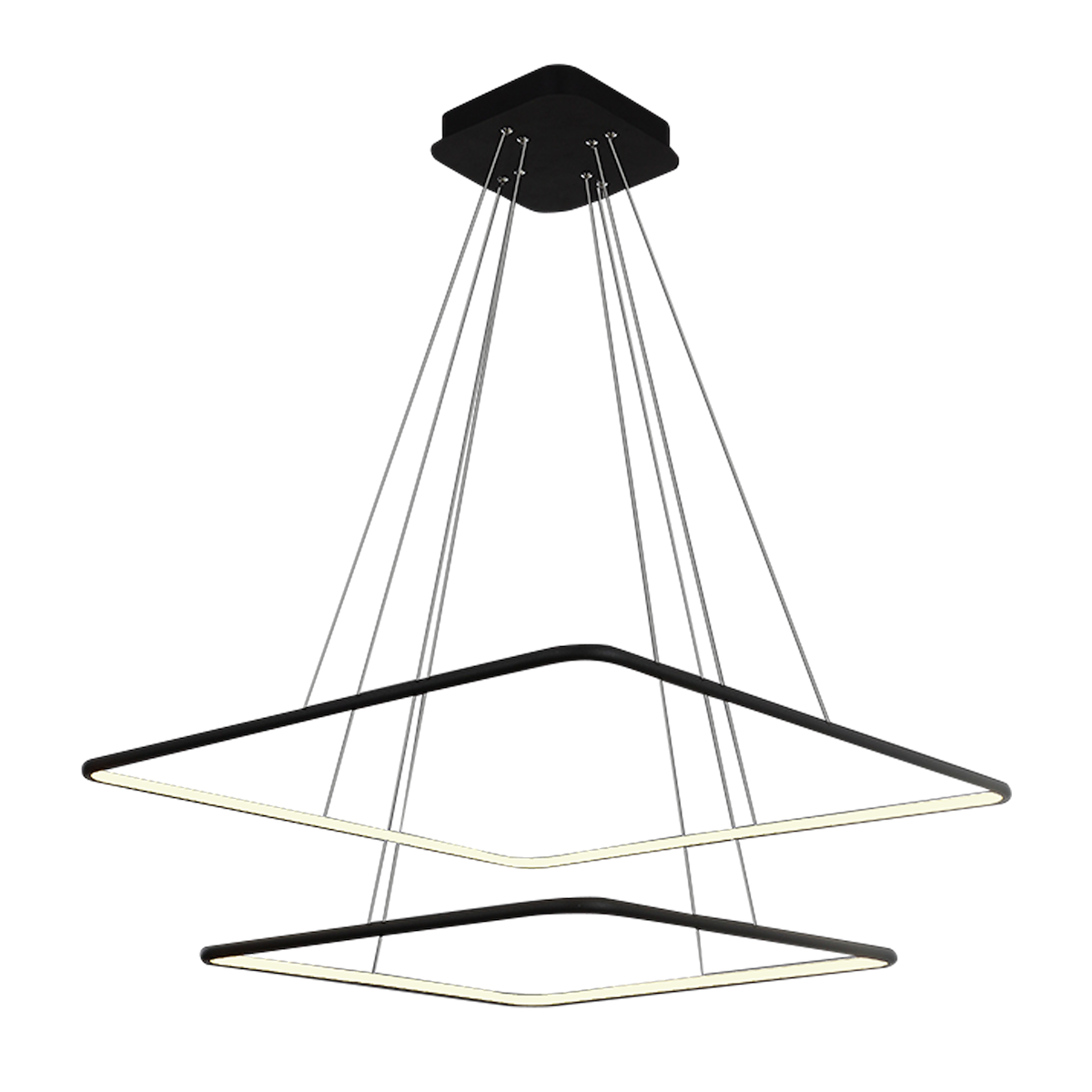 MiLagro LAMPA WISZĄCA NIX BLACK 50W LED ML518