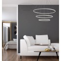 MiLagro Lampa Wisząca Orion Biały 99W LED ML503