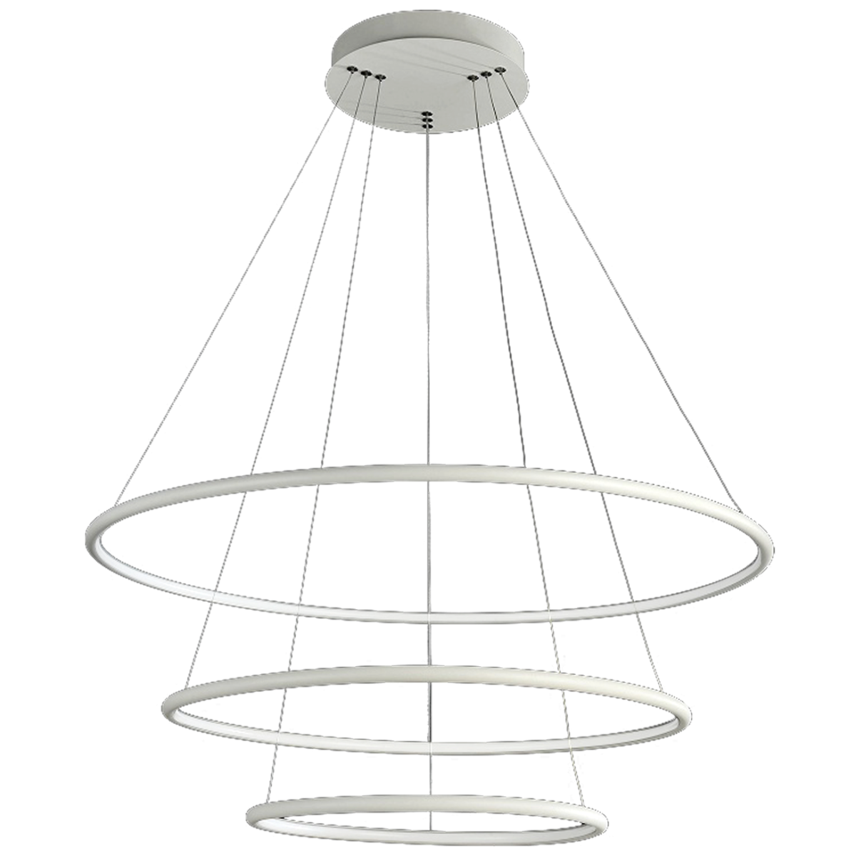 MiLagro Lampa Wisząca Orion Biały 99W LED ML503