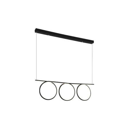 MiLagro LAMPA WISZĄCA LOOP BLACK 60W LED ML523