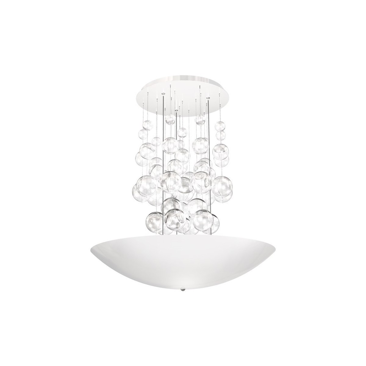 MiLagro LAMPA WISZĄCA PERLA BIANCO 42W LED ML857