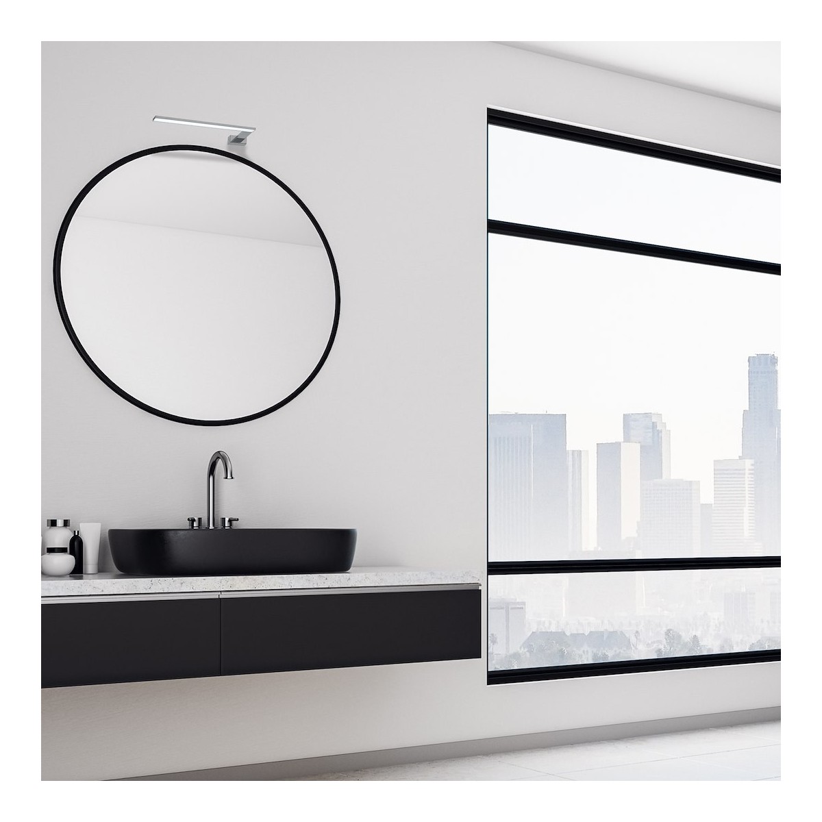 MiLagro Kinkiet SHINE CHROME 45cm 11W LED ML588