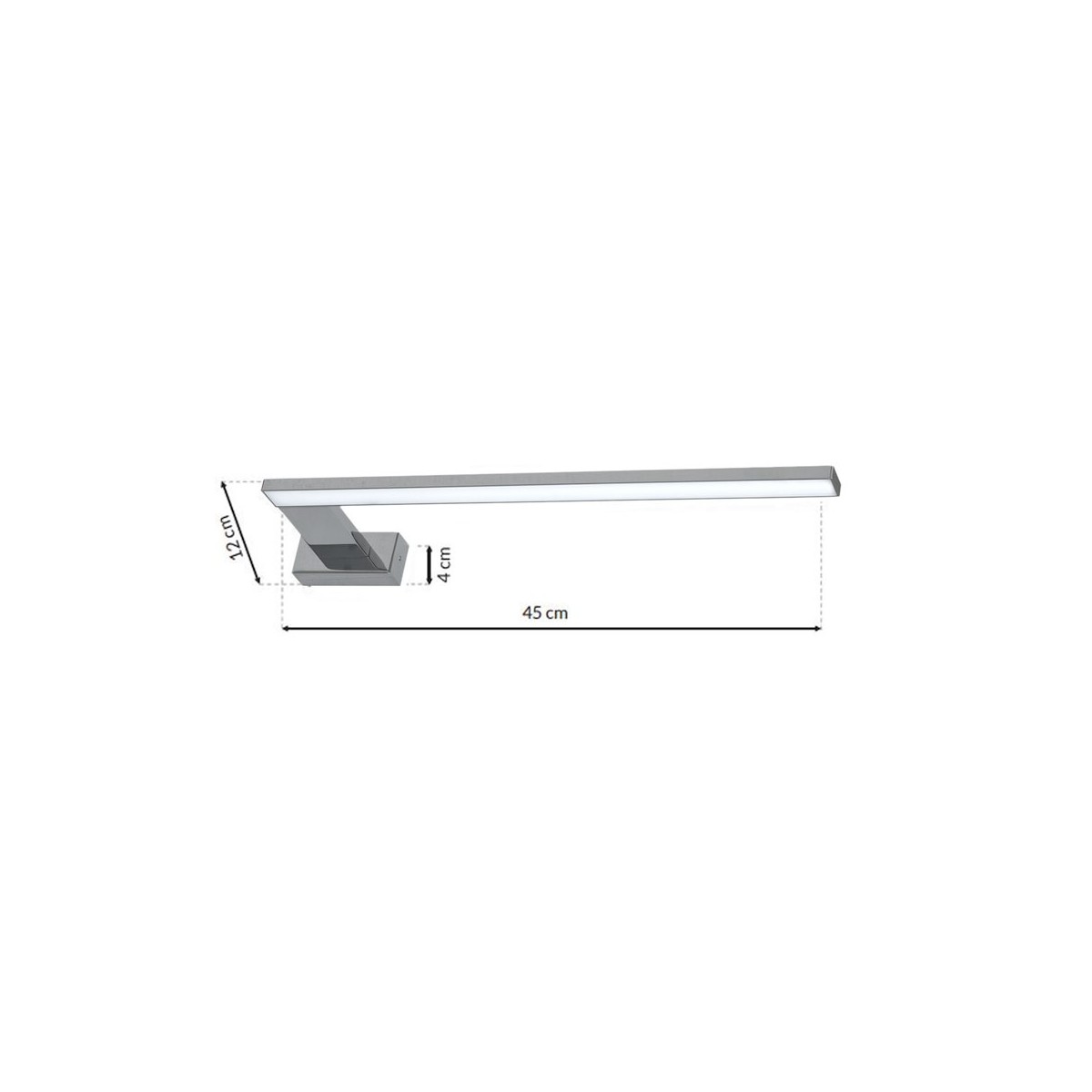 MiLagro ML588 SHINE CHROME designerskie lampy LED