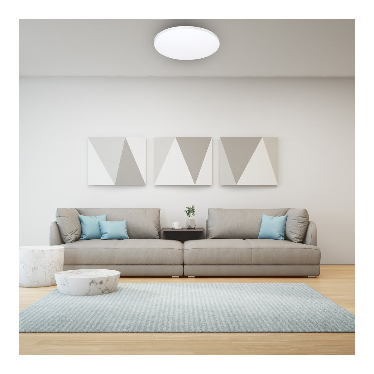 MiLagro ML263 SIENA plafon LED z pilotem unikalne oświetlenie