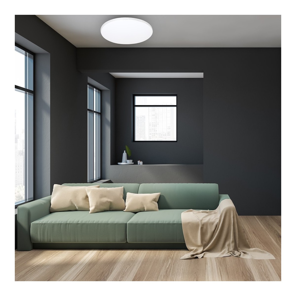 MiLagro ML263 SIENA plafon LED z pilotem unikalne oświetlenie