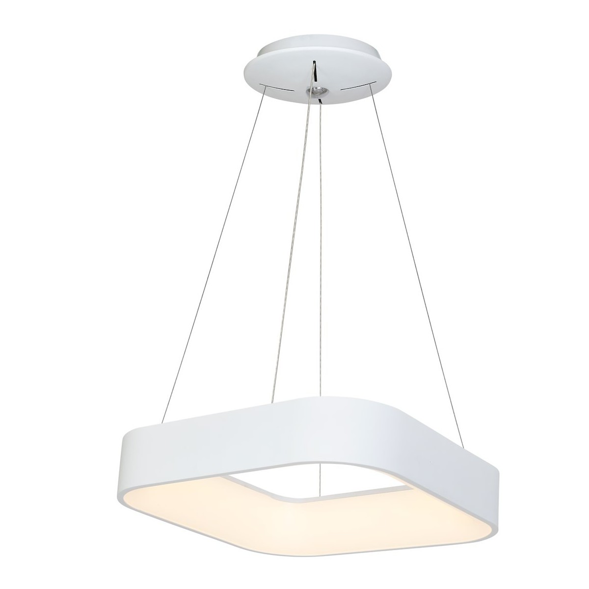MiLagro Lampa Wisząca Astro Biały 40W LED 3000K-4000K ML569