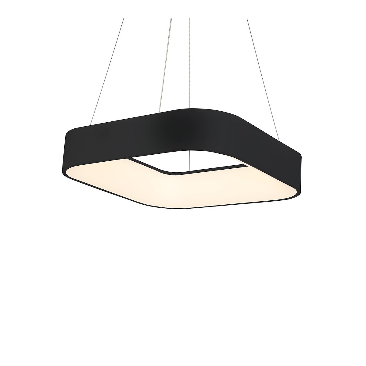MiLagro LAMPA WISZĄCA ASTRO BLACK 40W LED 3000K-4000K ML570