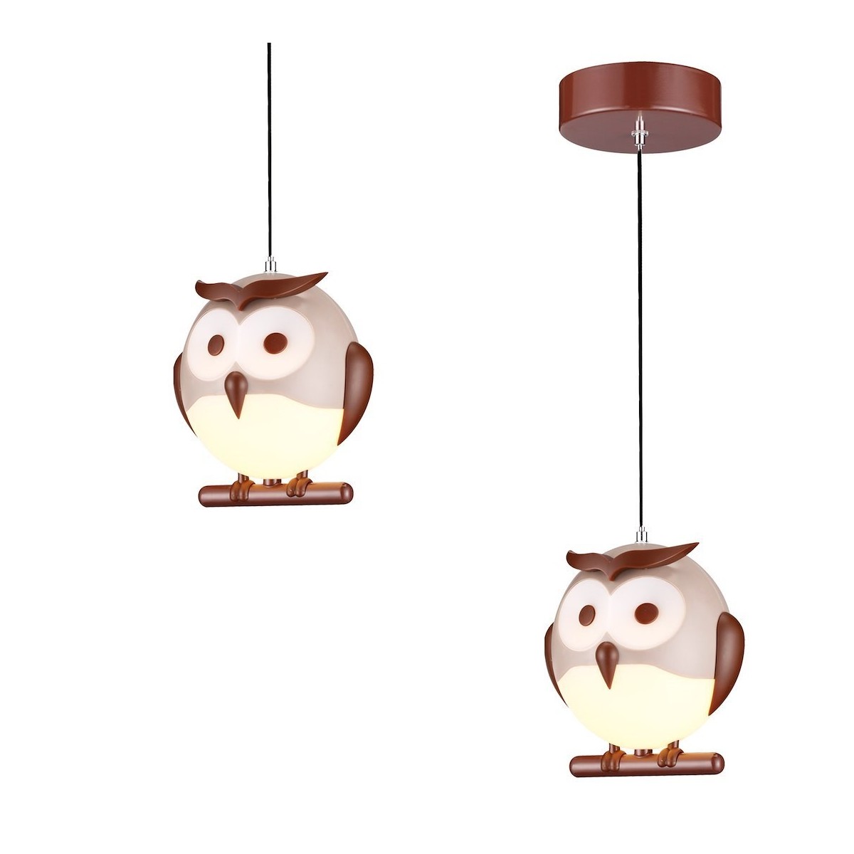 MiLagro LAMPA WISZĄCA OWL 1XE14 LED ML243