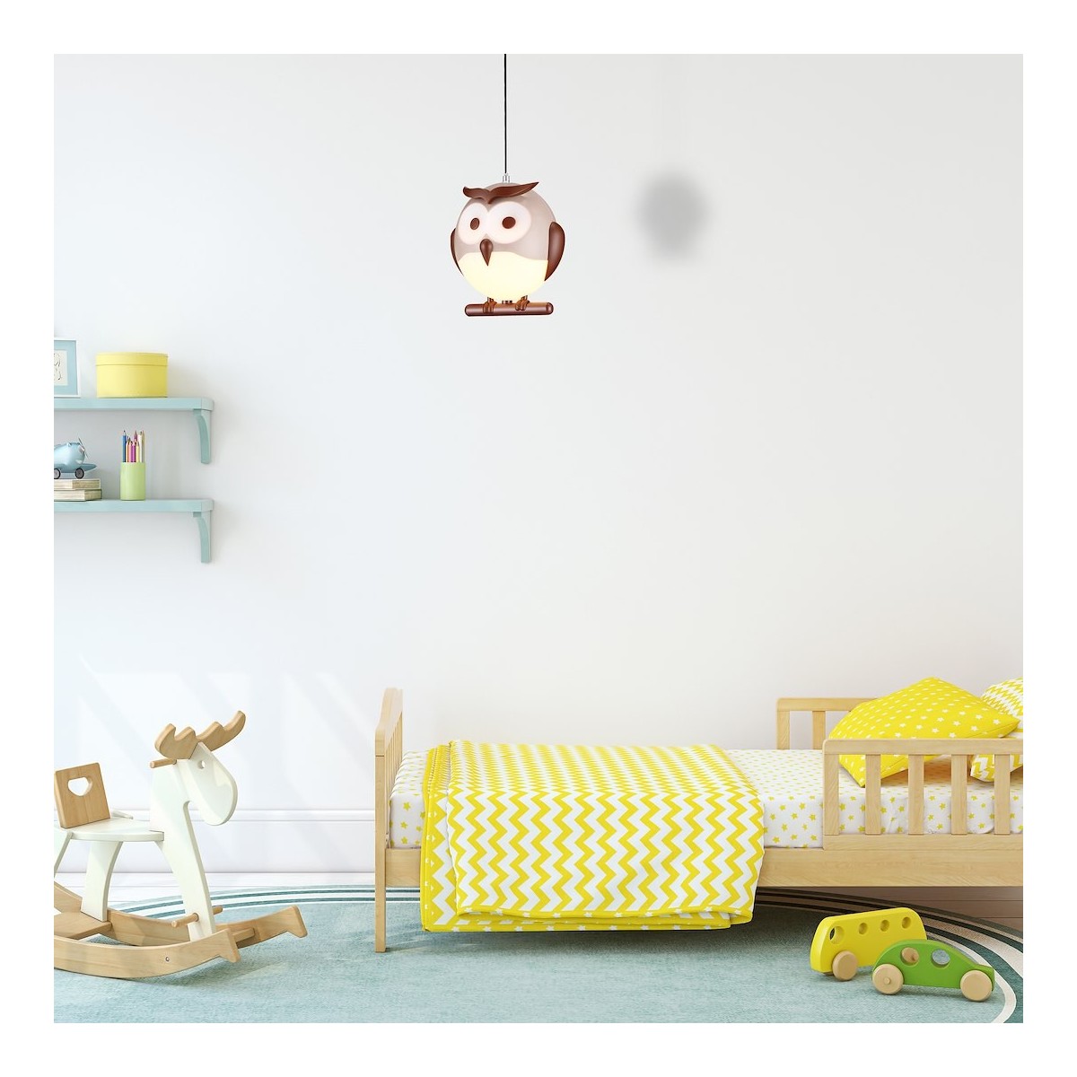 MiLagro ML243 OWL lampa dziecięca designerskie lampy LED