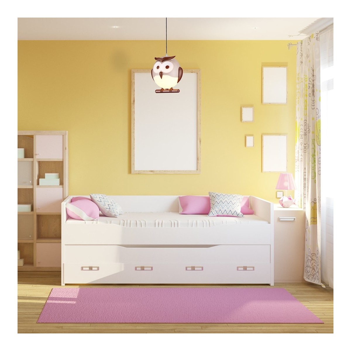 MiLagro ML243 OWL lampa dziecięca designerskie lampy LED