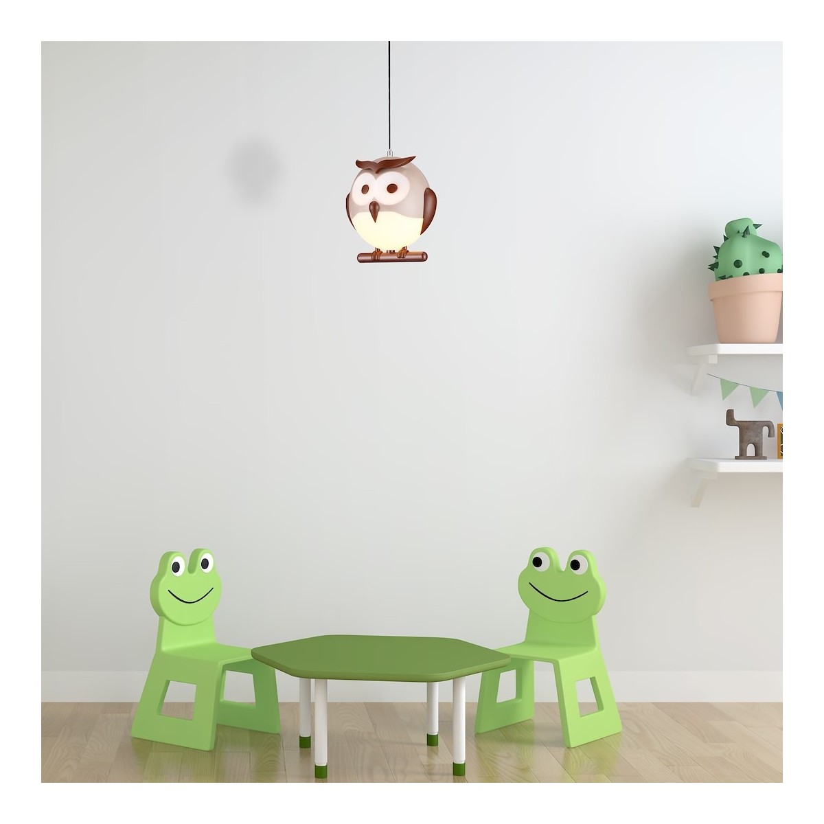 MiLagro LAMPA WISZĄCA OWL 1XE14 LED ML243
