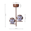 MiLagro ML244 OWL lampa sufitowa stylowe lampy sufitowe