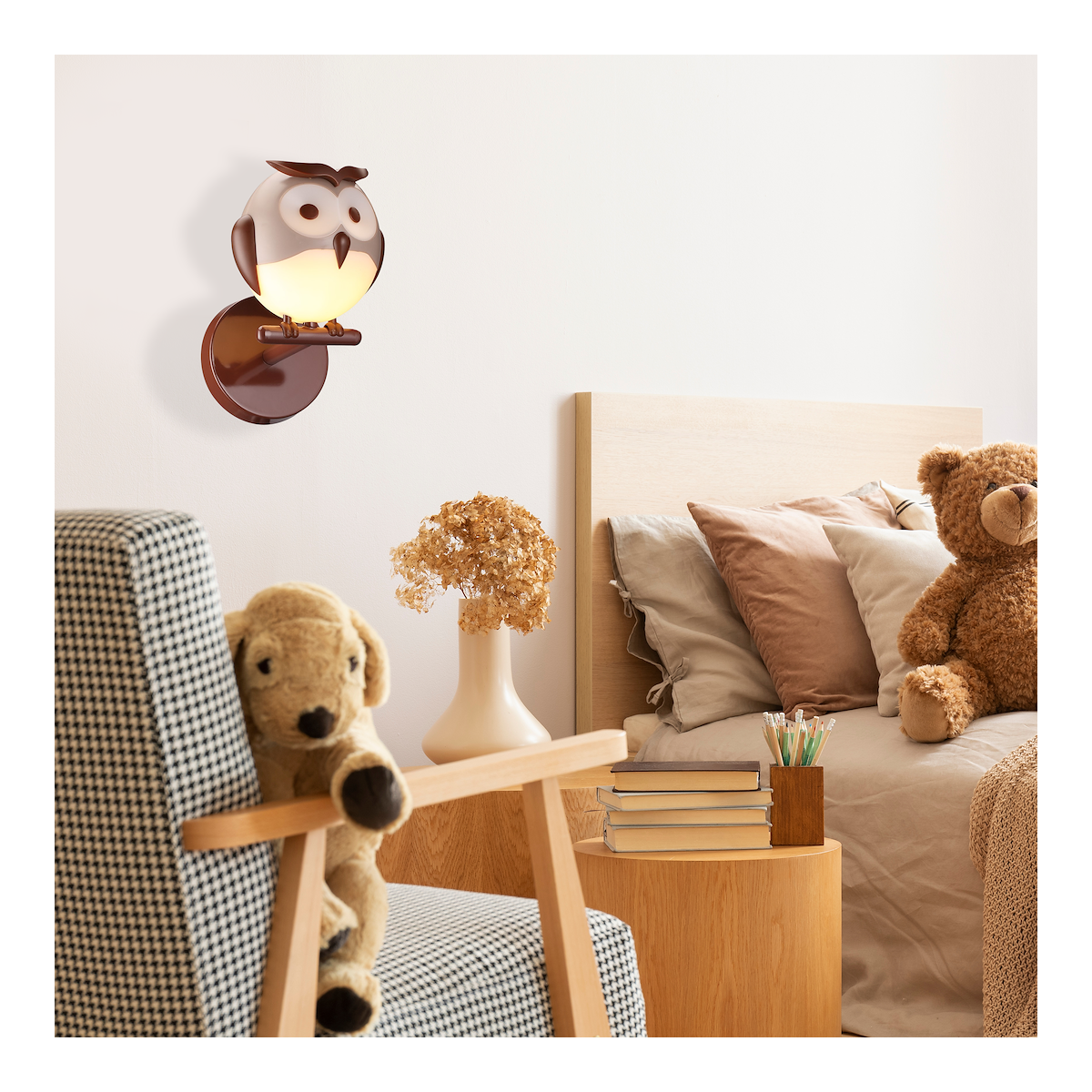 MiLagro KINKIET OWL 1XG9 LED ML245