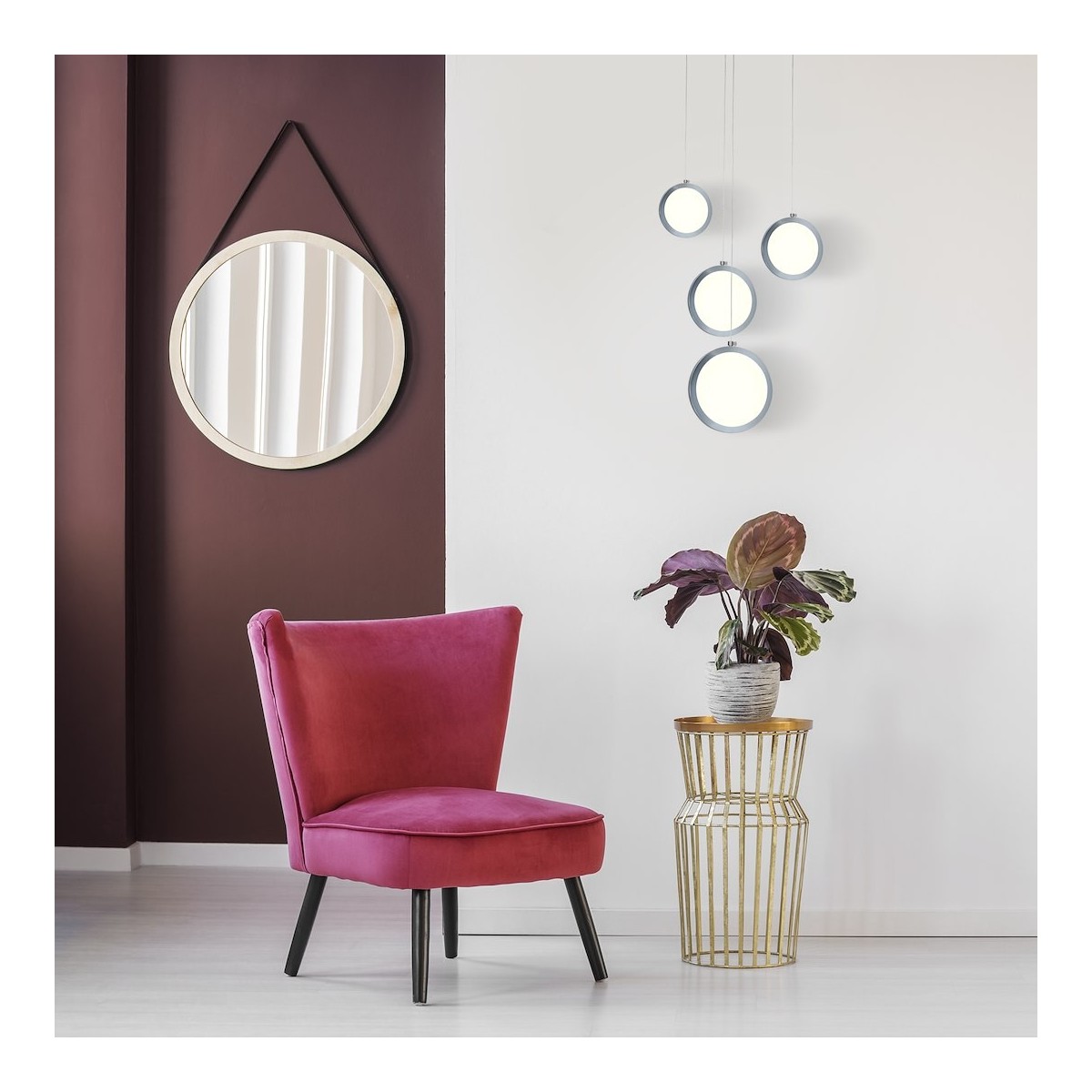MiLagro LAMPA WISZĄCA CIRCOLO 29W LED ML265