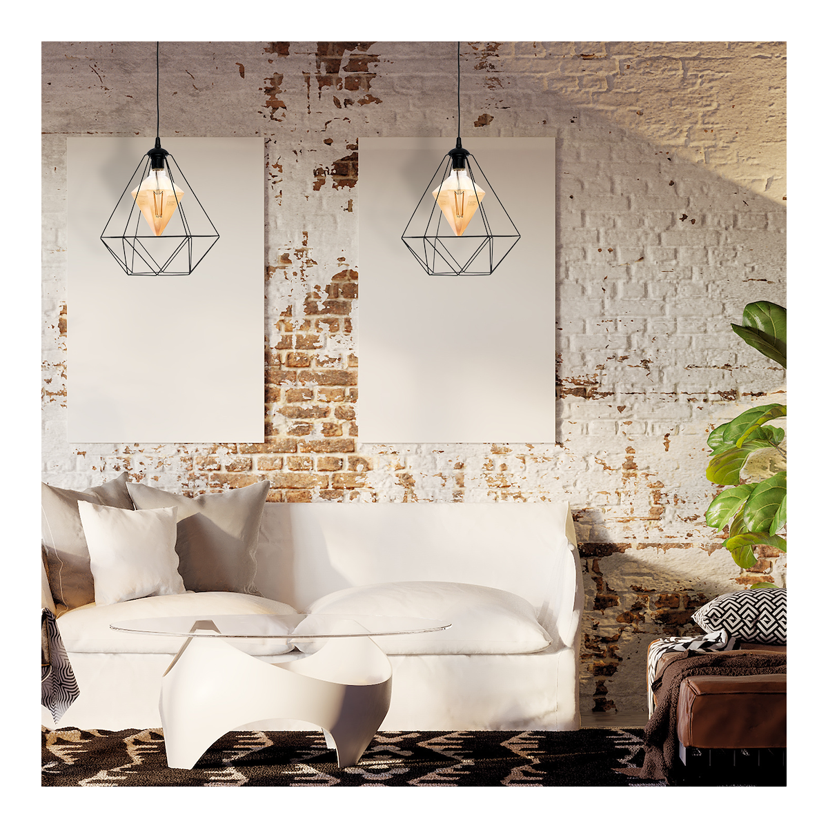 MiLagro MLP4130 ALAMBRE BLACK loft designerskie oświetlenie
