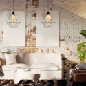 MiLagro MLP4130 ALAMBRE BLACK loft designerskie oświetlenie
