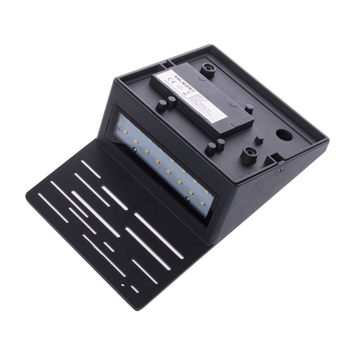 MiLagro ML099 LINE szara lampa elewacyjna wyjątkowa iluminacja