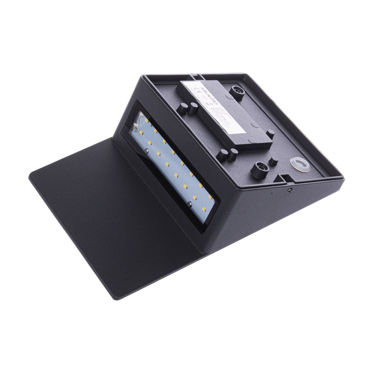 MiLagro ML095 CRACKS czarna lampa LED nietuzinkowe oświetlenie
